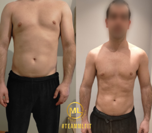7 kg fat loss transformation